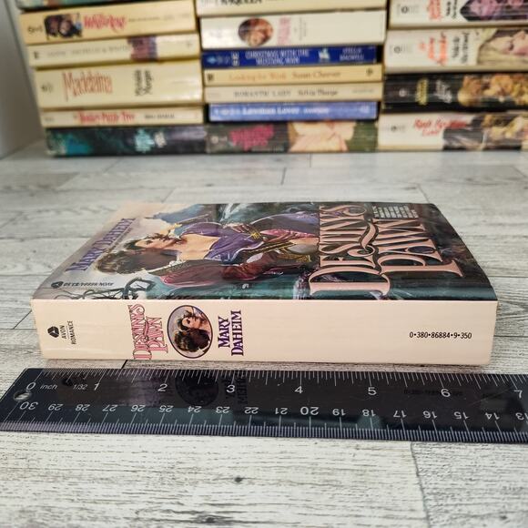 Destinys Pawn‎ by Mary Daheim 1984 Avon 1st Printing Edition Regency Romance - Picture 6 of 10